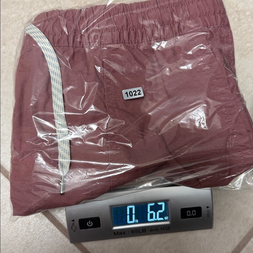Vuori Mauve Vintage Ripstop Shorts Womens Pull On Elastic Waist - Picture 10 of 10